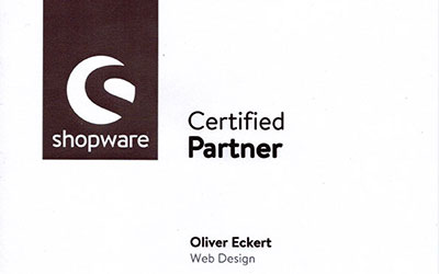 Zertifikat Shopware Partner Preview
